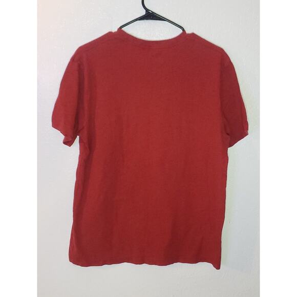 Enjoy Coke Coca-Cola Short Sleeve T-Shirt Mens Large Red Black Speckled - Picture 7 of 7